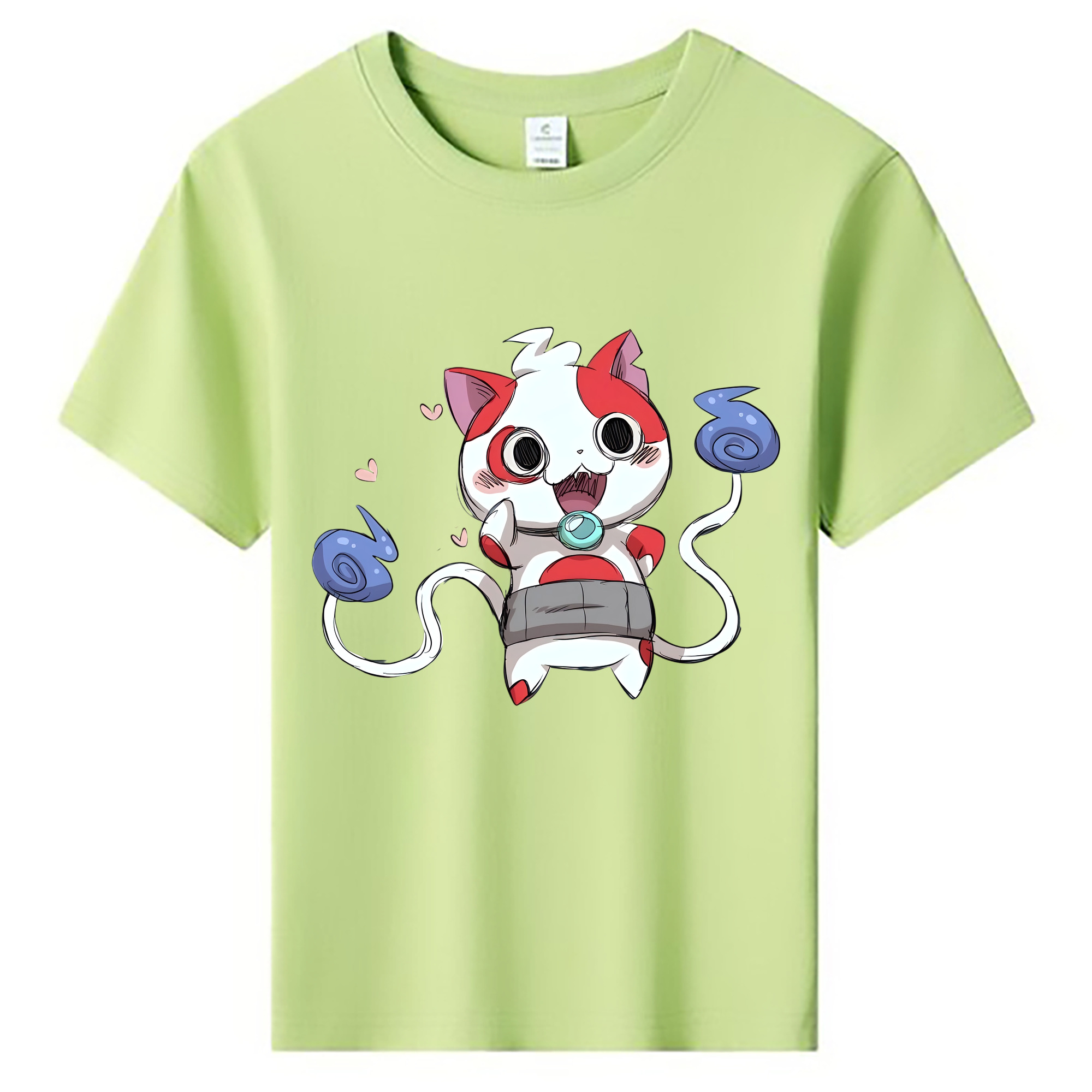 （画像用） 妖怪ウォッチ Yo-kai Watch 綿100％キッズTシャツ（フロントプリント）